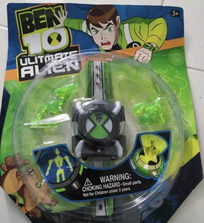 นาฬิกาเด็ก Ben10 ของเล่นเบนเทน นาฬิกาแปลงร่าง +โมเดล4ตัว นาฬิกาข้อมือเด็ก นาฬิกาเด็กผู้ชาย