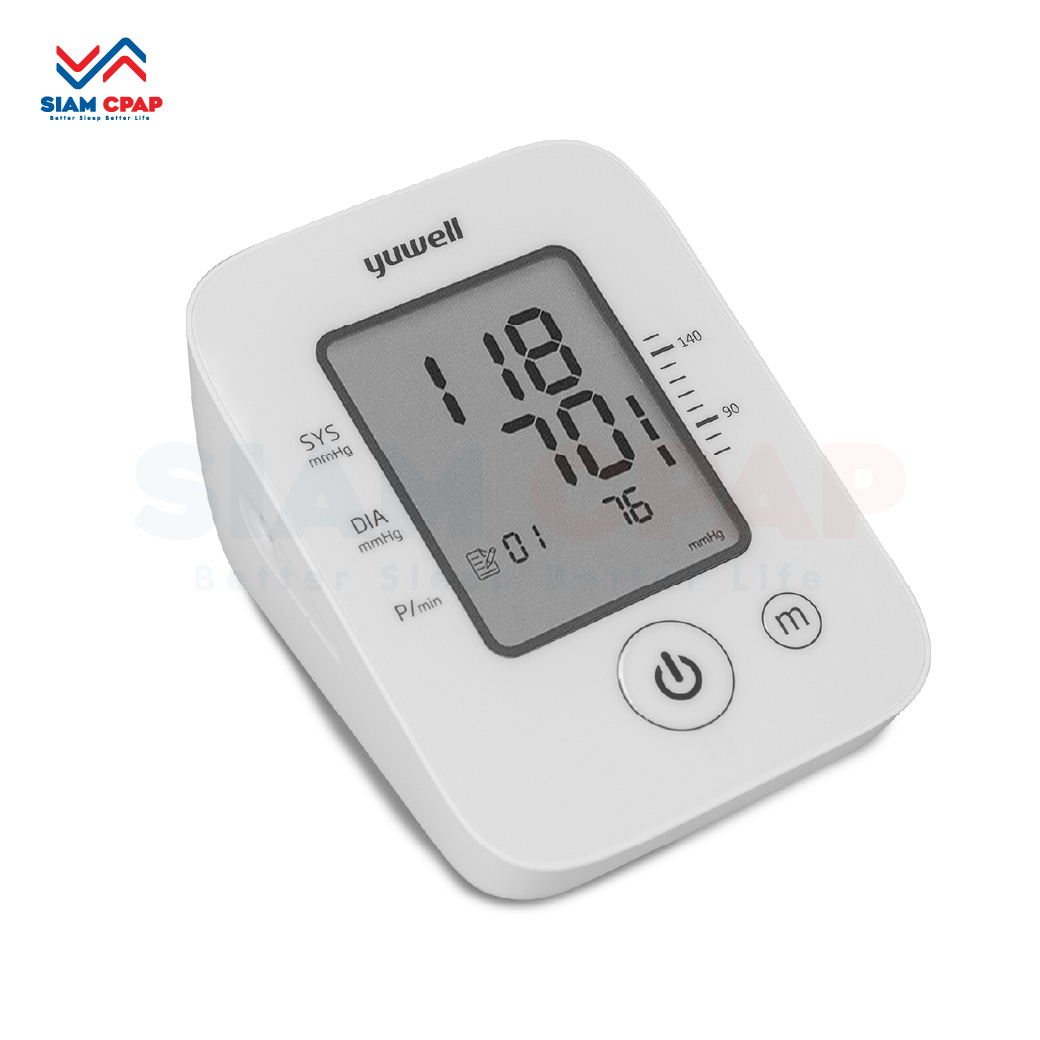 เครื่องวัดความดันอัตโนมัติ Yuwell รุ่น YE660D ประกันศูนย์ไทย 5 ปี