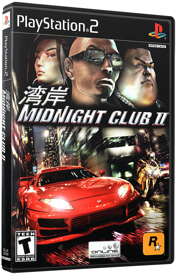 แผ่นเกมส์ PS2 : Midnight Club II