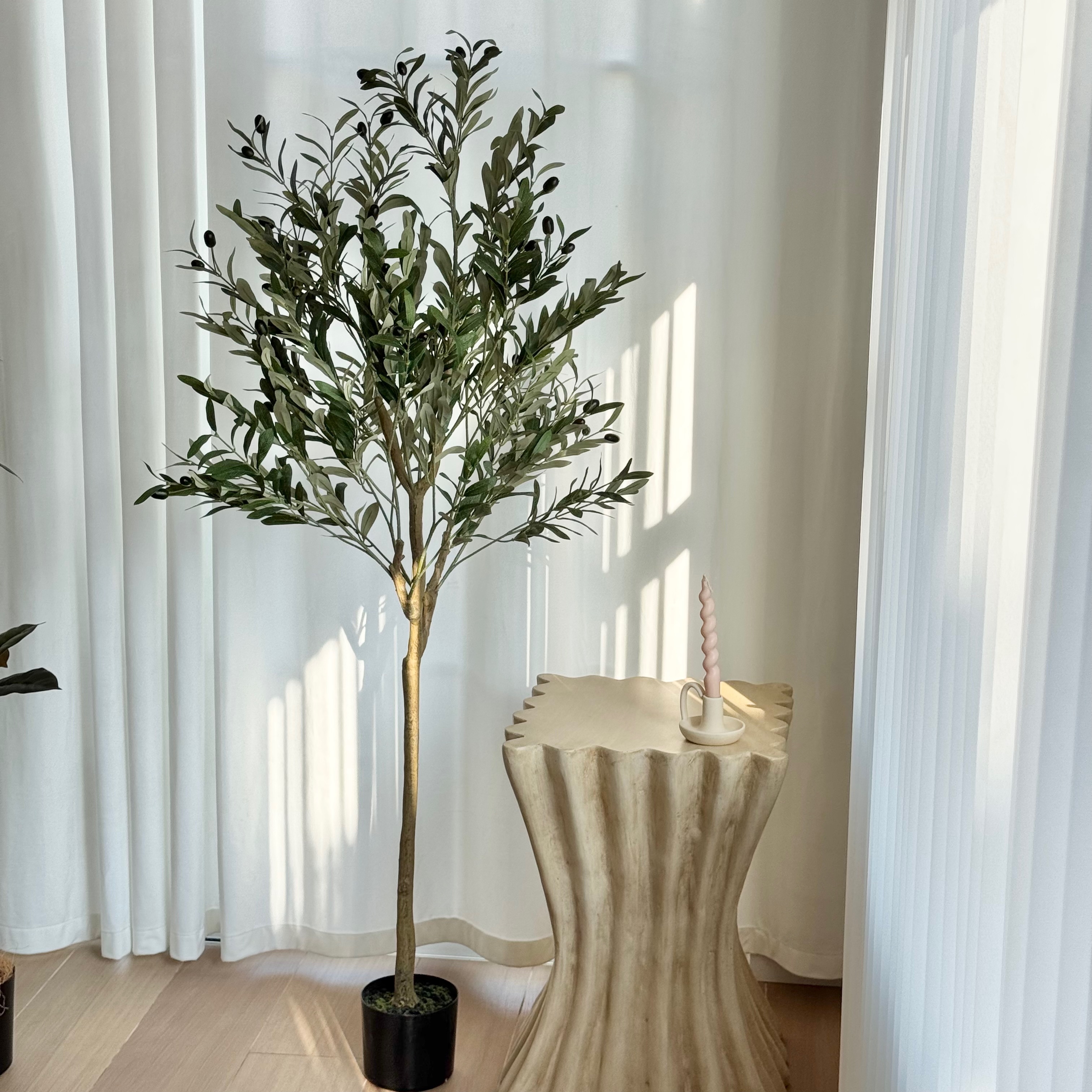 [พร้อมส่ง] Jnihouse : ต้นมะกอกประดิษฐ์ (Artificial Olive Tree) ต้นไม้ปลอม