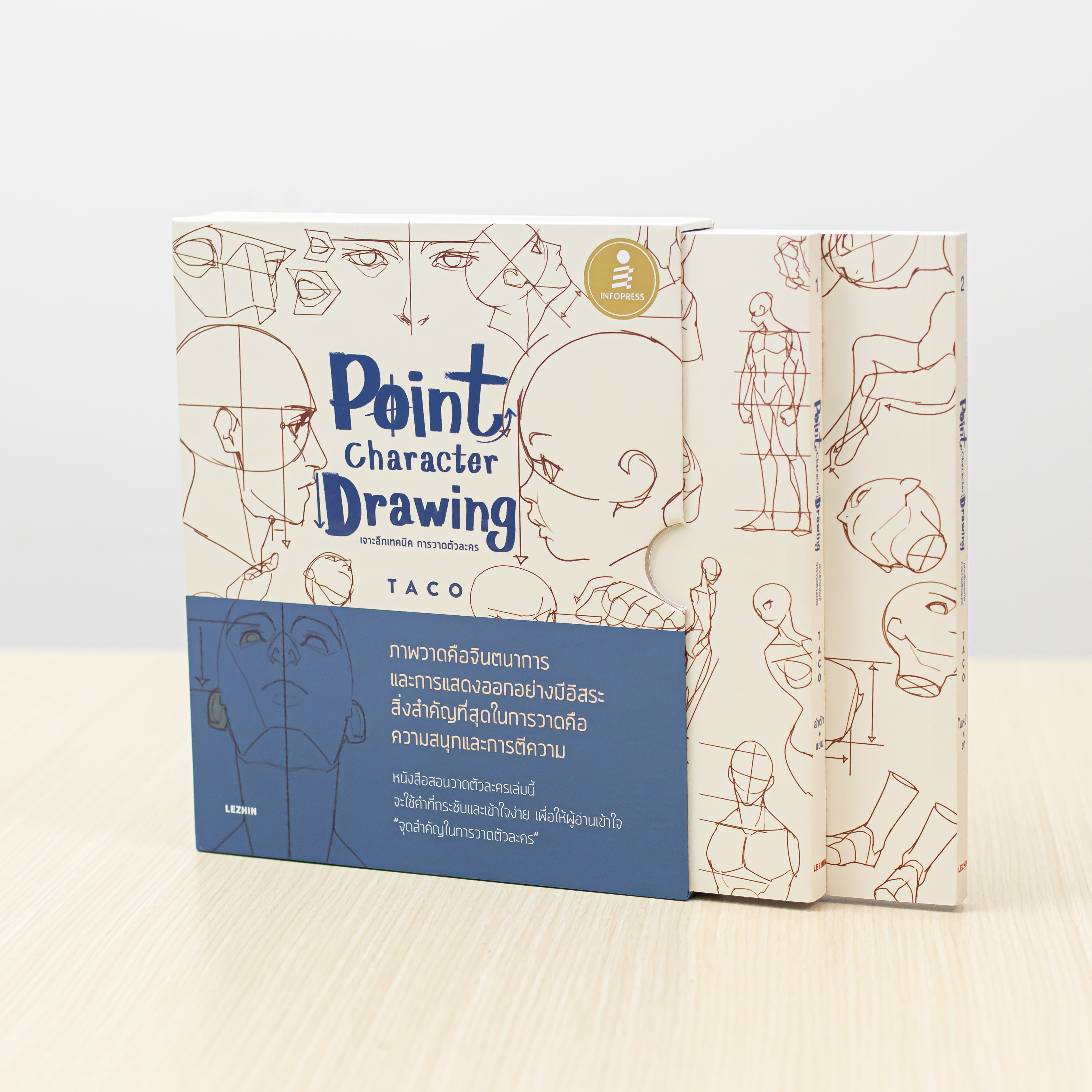 Infopress (อินโฟเพรส) หนังสือ Point Character Drawing เจาะลึกเทคนิค การวาดตัวละคร - 75722