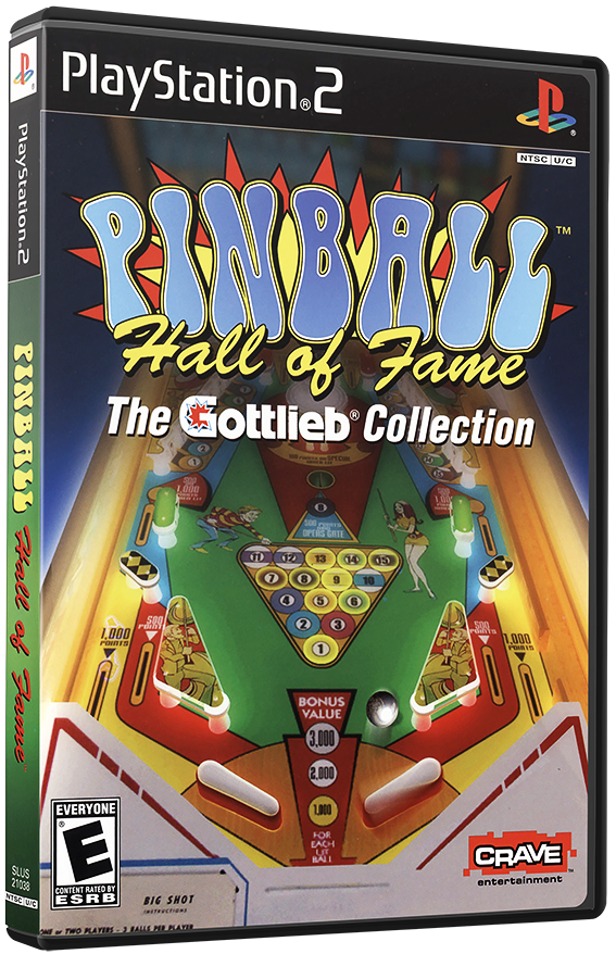 แผ่นเกมส์ PS2 : Pinball Hall of Fame - The Gottlieb Collection