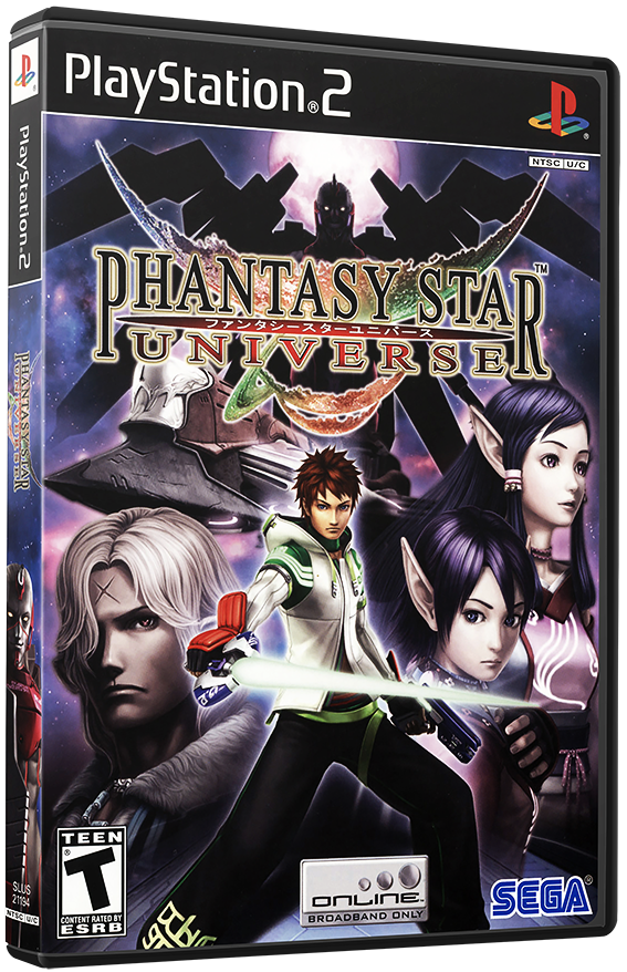 แผ่นเกมส์ PS2 : Phantasy Star Universe