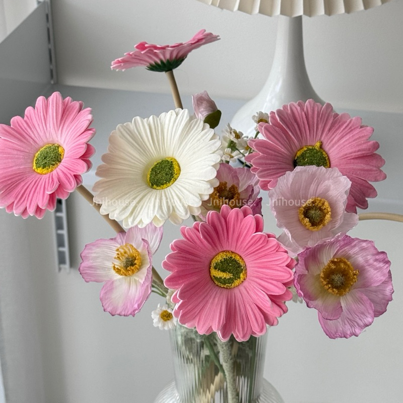 [พร้อมส่ง] Jnihouse : ดอกเยอบีร่า ดอกไม้ประดิษฐ์ [Artificial Gerbera]