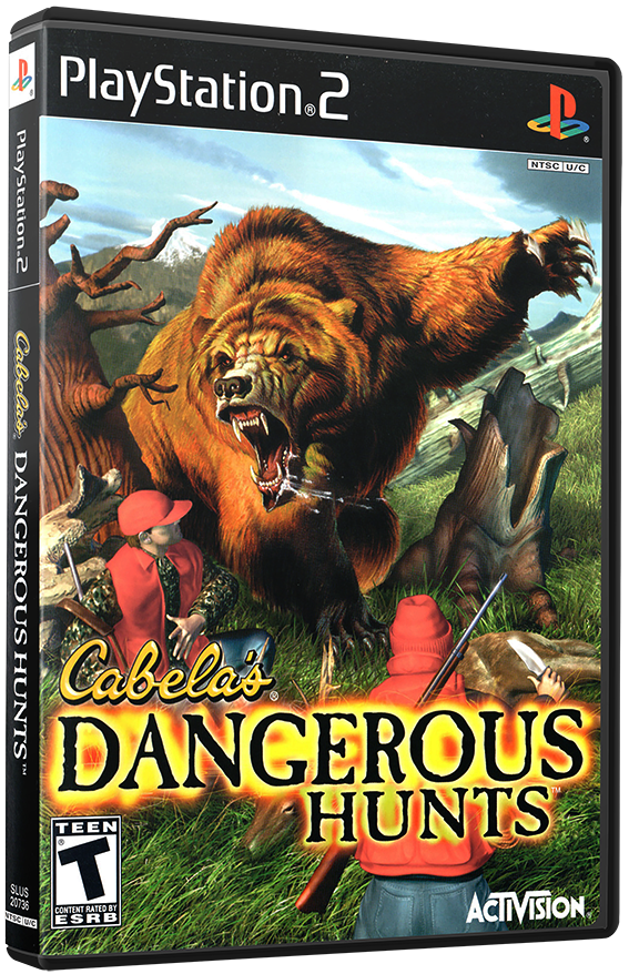 แผ่นเกมส์ PS2 : Cabela's Dangerous Hunts