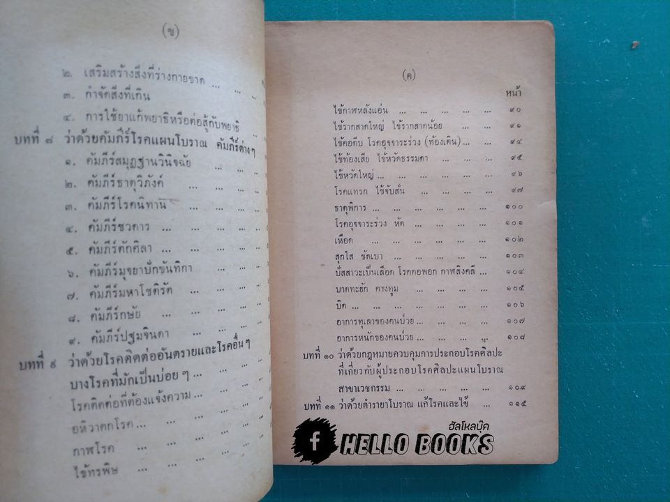 ตำราหมอแผนโบราณโดยสังเขป ทางปรุงยา, ทางบำบัดรักษา