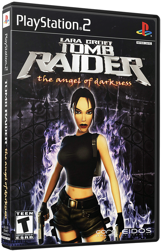 แผ่นเกมส์ PS2 : Lara Croft Tomb Raider - The Angel of Darkness