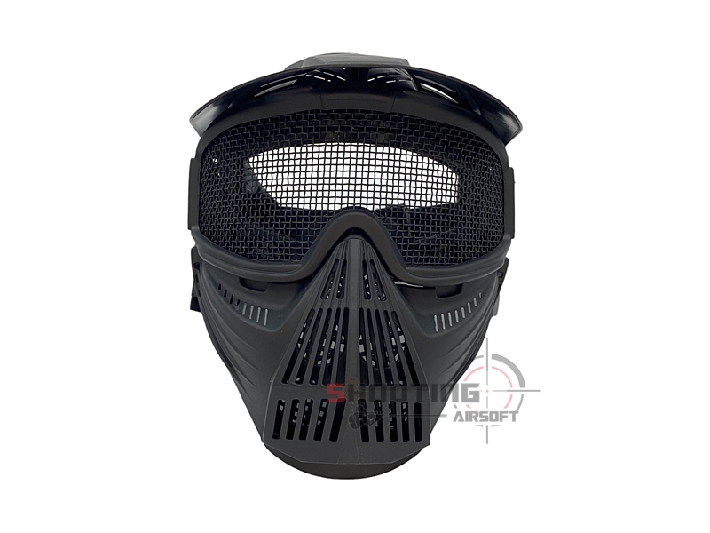 หน้ากาก Troy หน้าเต็ม ตะแกรงเหล็ก