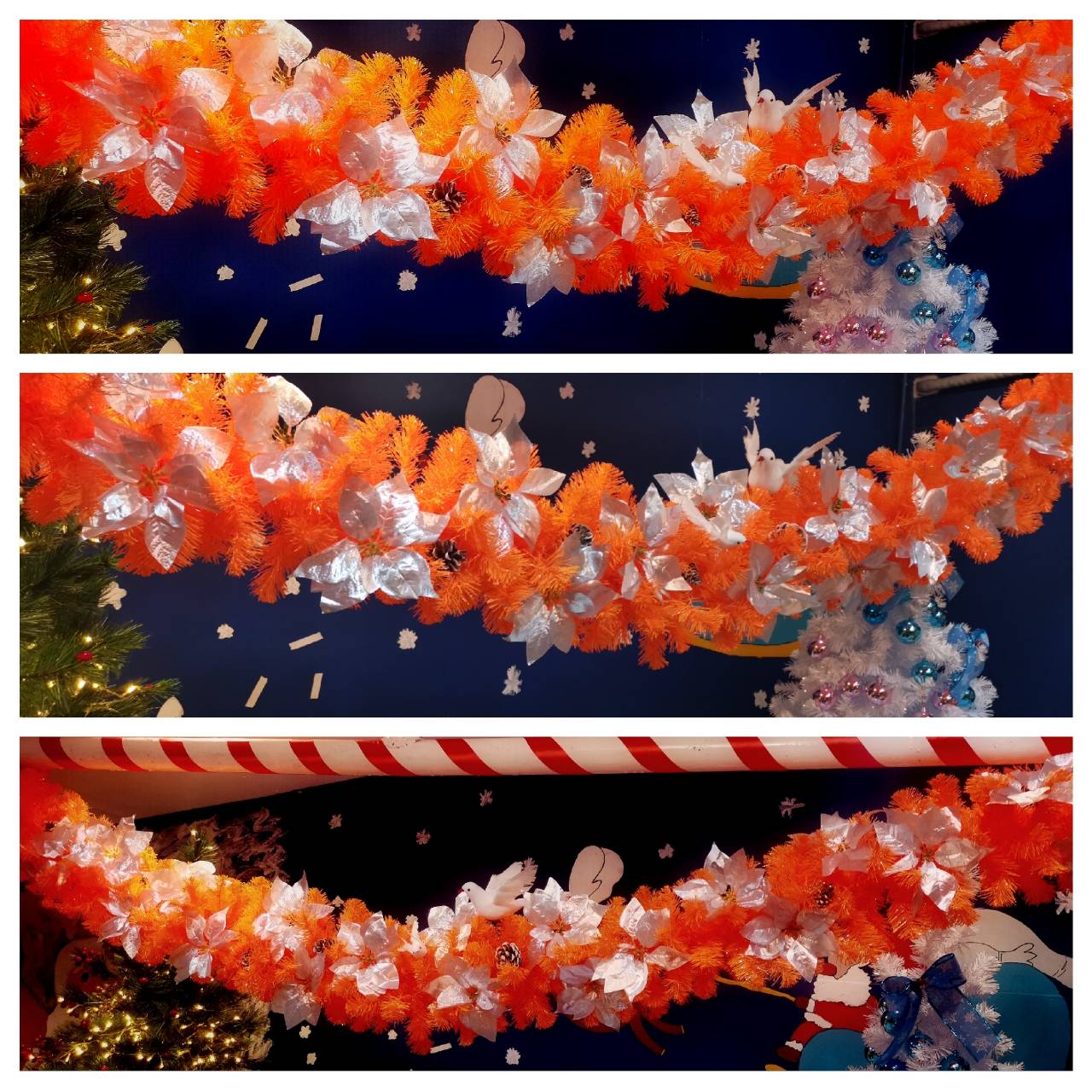 สายสนท้องช้างคริสต์มาสตกแต่ง ขนาด2.7เมตรTOP GARLAND.