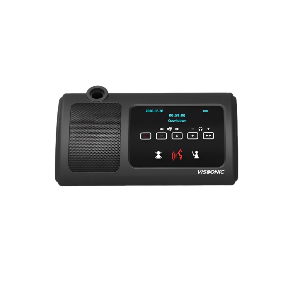 VISSONIC VIS-WDC-T 5G WiFi Wireless Digital Discussion Chairman ฐานไมค์ประธาน (ไม่มีไมค์)
