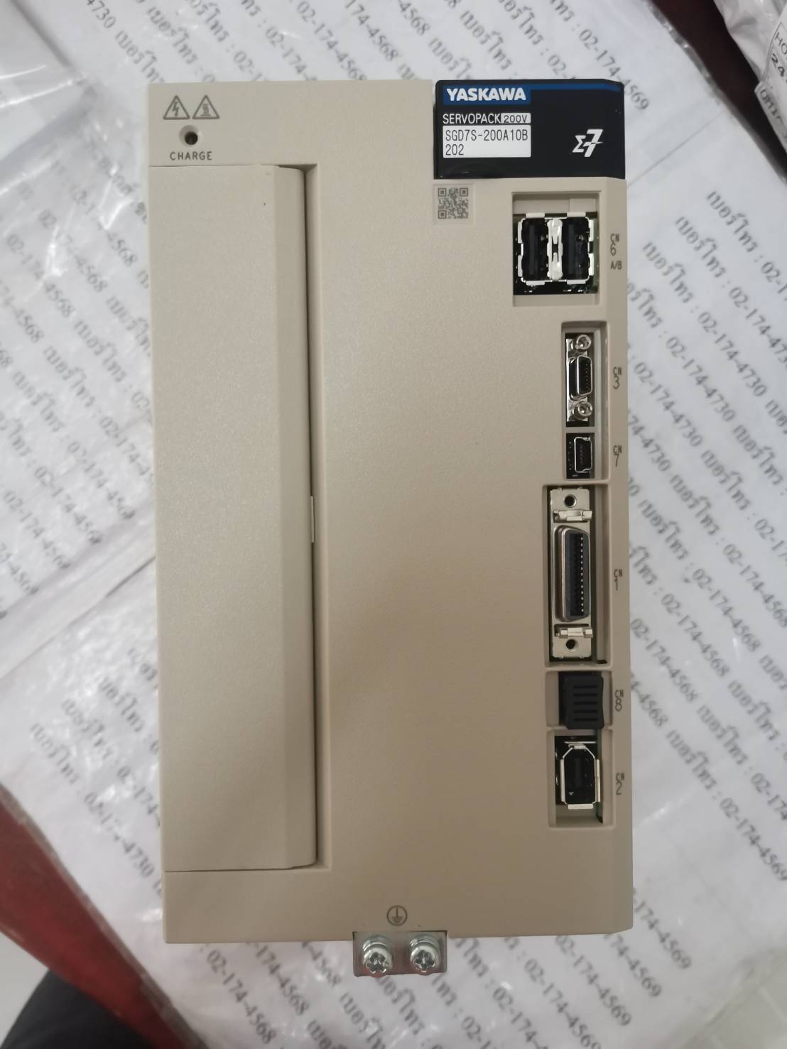 ขาย SGD7S-200A10B202 SERVO DRIVE "YASKAWA"