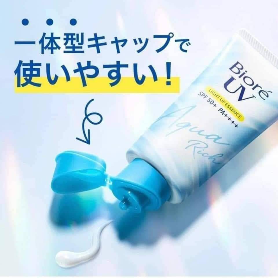 ครีมกันแดด BIORÉ UV Aqua Rich Light Up Essence SPF50+ PA++++ 70ml