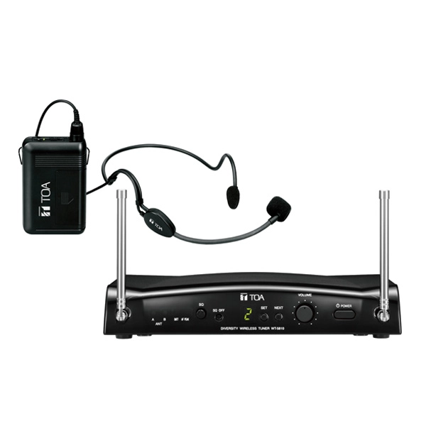 TOA WS-5325H-C04 ชุดไมค์คาดศรีษะ ย่าน UHF คลื่นความถี่ 803-806 MHz