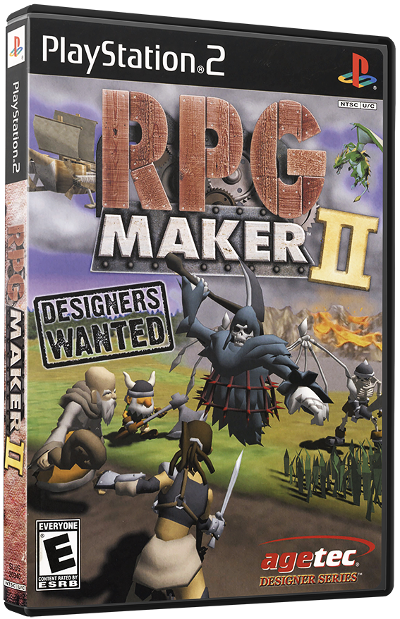 แผ่นเกมส์ PS2 : RPG Maker II