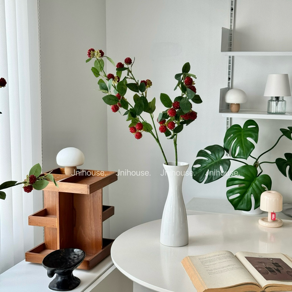 [พร้อมส่ง] Jnihouse : กิ่งราสเบอร์รี่ (Artificial raspberry branch)