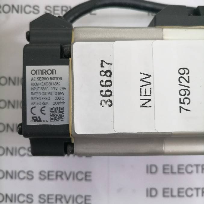 จำหน่าย ซ่อม SERVO MOTOR OMRON R88M-KE40030H-BS2
