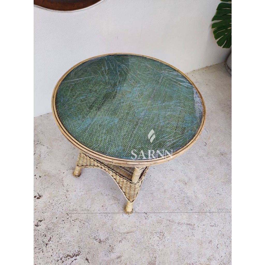 โต๊ะน้ำชาไทมี่สี antique