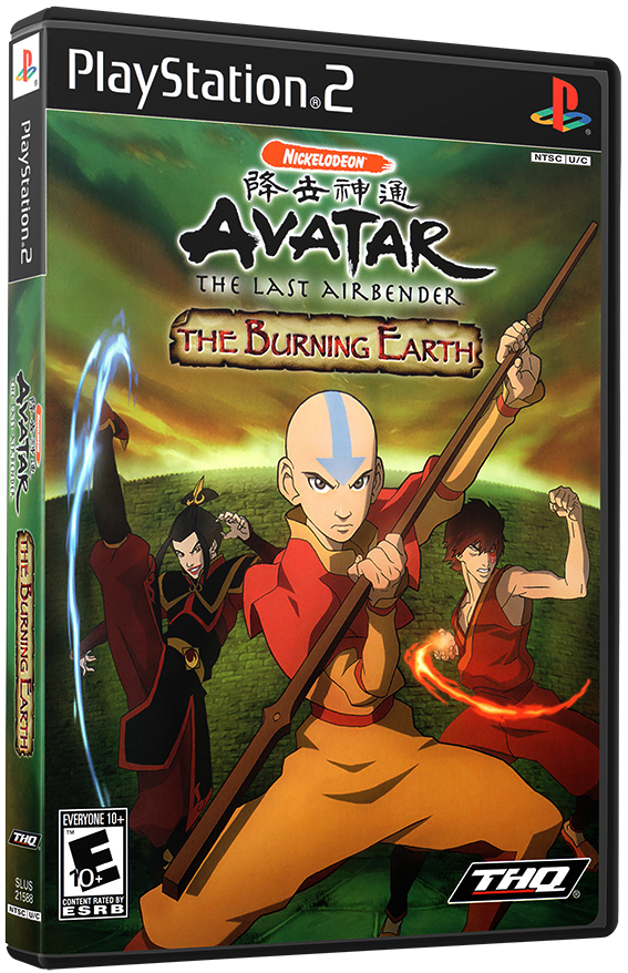 แผ่นเกมส์ PS2 : Avatar - The Last Airbender - The Burning Earth