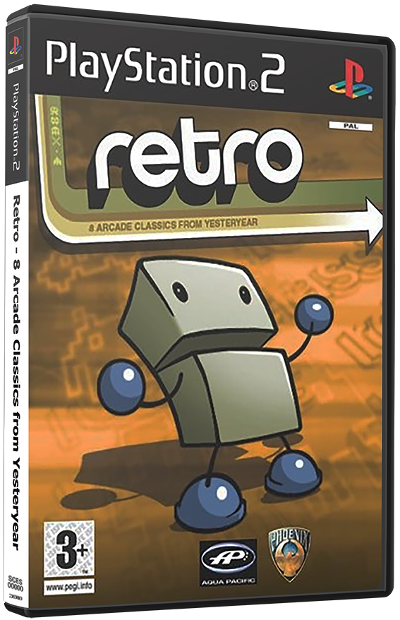แผ่นเกมส์ PS2 : Retro - 8 Arcade Classics from Yesteryear