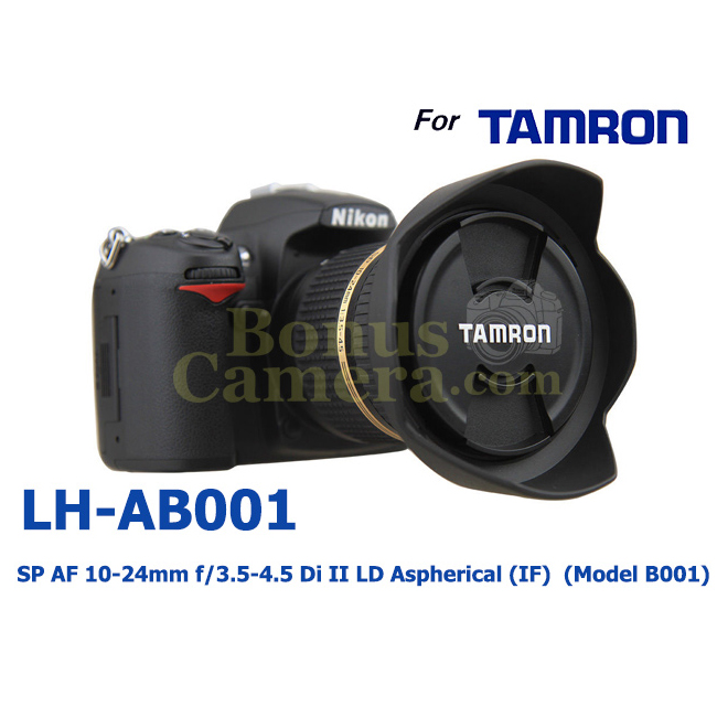 LH-AB001 Lens Hood for TAMRON SP AF10-24mm F/3.5-4.5 Di II LD