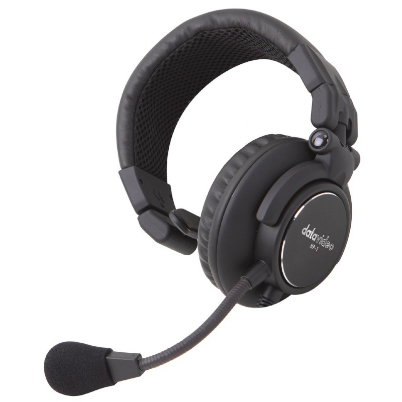 Datavideo HP-1 Single-Ear Headset for ITC Intercom Systems