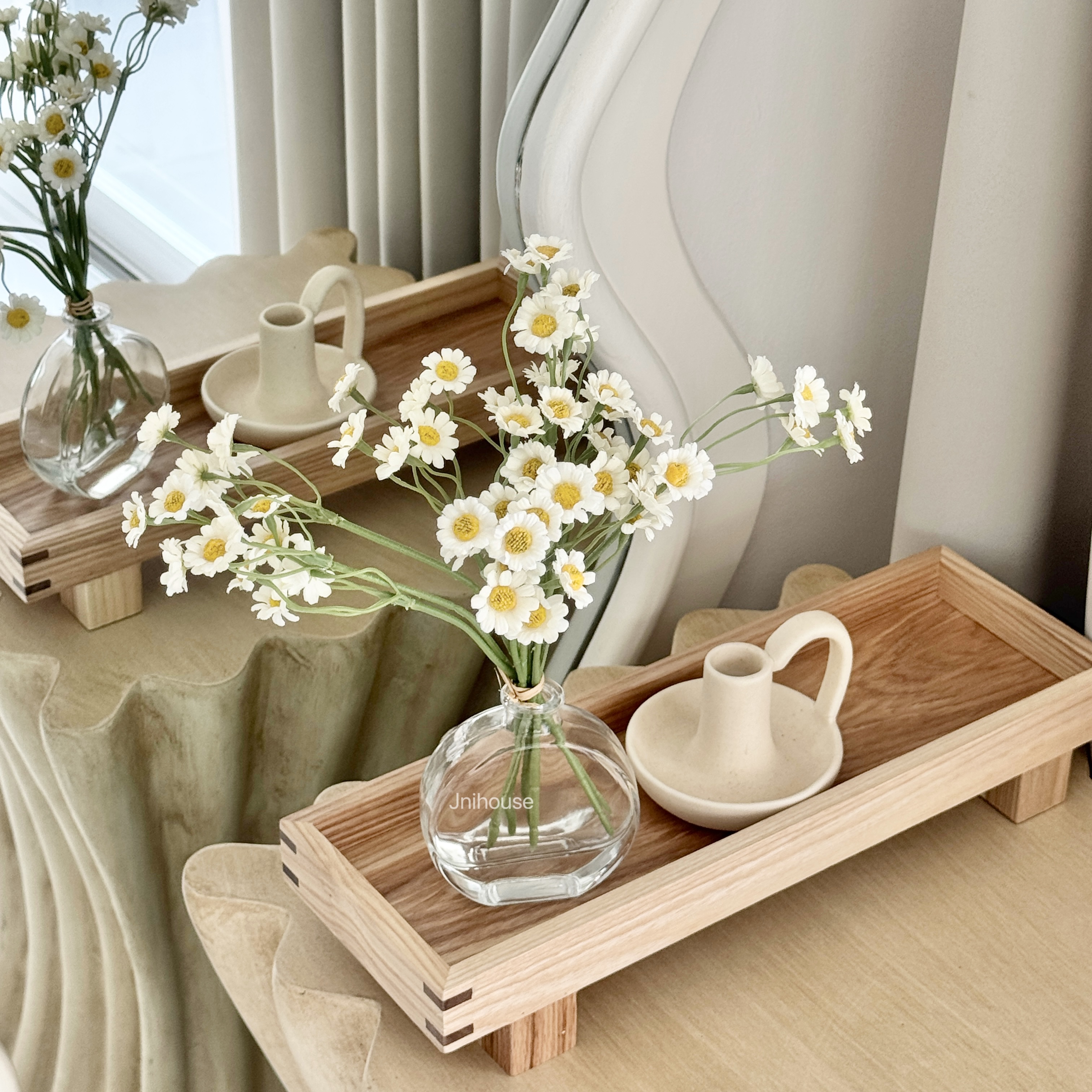 [พร้อมส่ง] Jnihouse : ดอกคาโมมายล์ประดิษฐ์ ดอกเดซี่ (Daisy)(Chamomile)