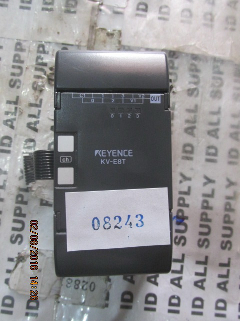 PLC " KEYENCE " MODEL : KV-E8T