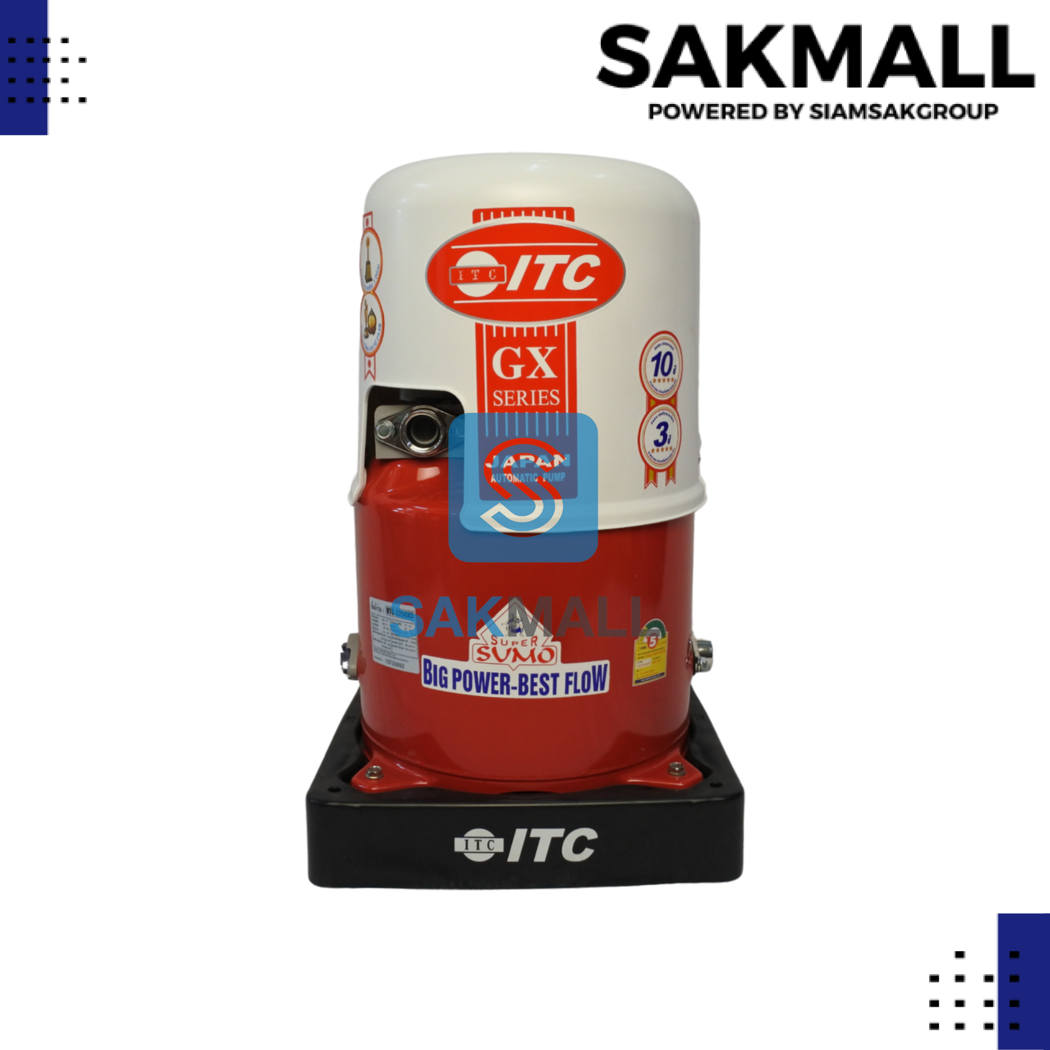 ปั๊มน้ำITC รุ่นHTC-225 GX5 (RE)