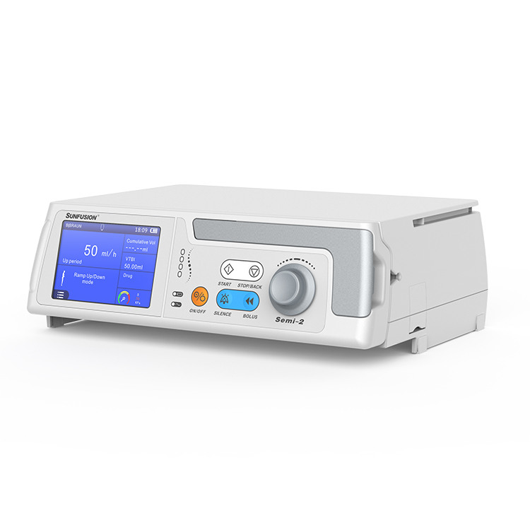 เครื่องควบคุมการให้สารละลายทางหลอดเลือดดำ Infusion pump ยี่ห้อ Beyond รุ่น Sunfusion Serial รับประกันศูนย์ไทย 1 ปี