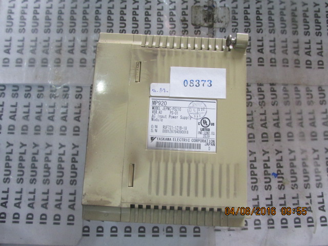 PLC " YASKAWA " MODEL : JEPMC-PS210