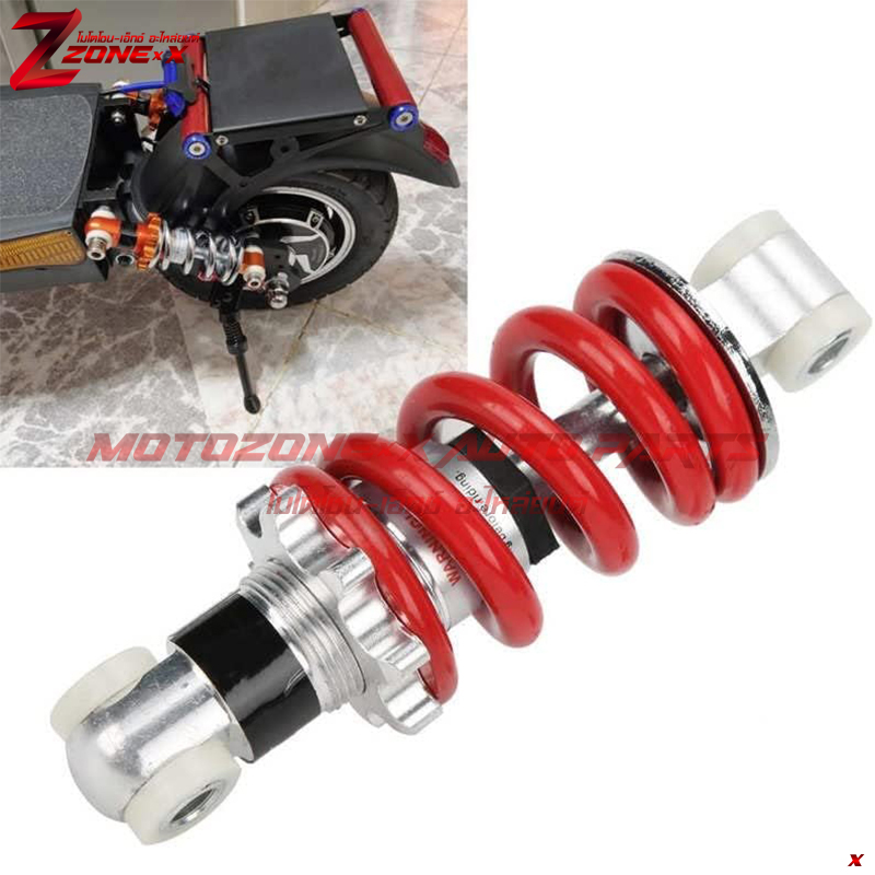 โช็คสปริงขนาดเล็ก 125มม. Suspension Damper Spring 750LB/IN Bicycle Scooter ZONE-X(โซน-เอ็กซ์) อะไหล่ Part