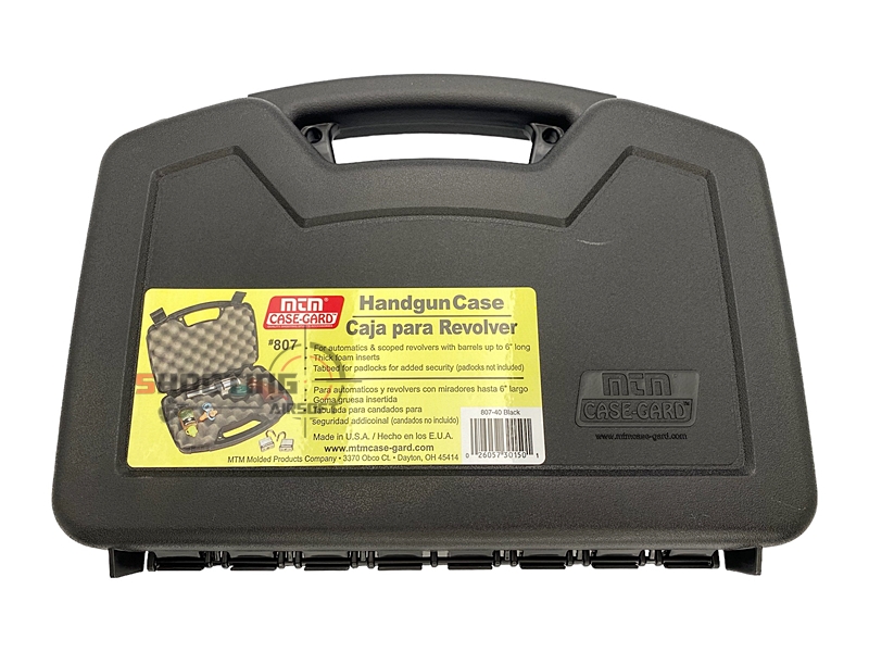 กล่องเก็บปืนสั้น MTM CASE-GARD 807