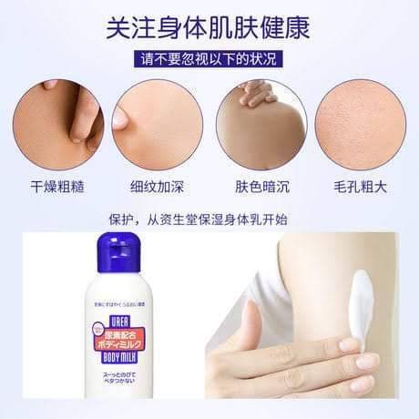 โลชั่นทาผิว Shiseido Urea Body Milk ขนาด150 ml