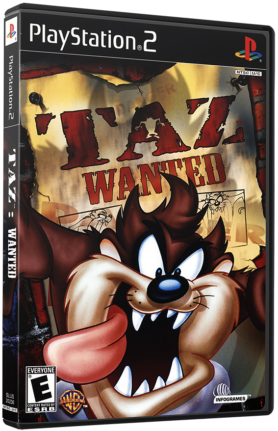 แผ่นเกมส์ PS2 : Taz Wanted