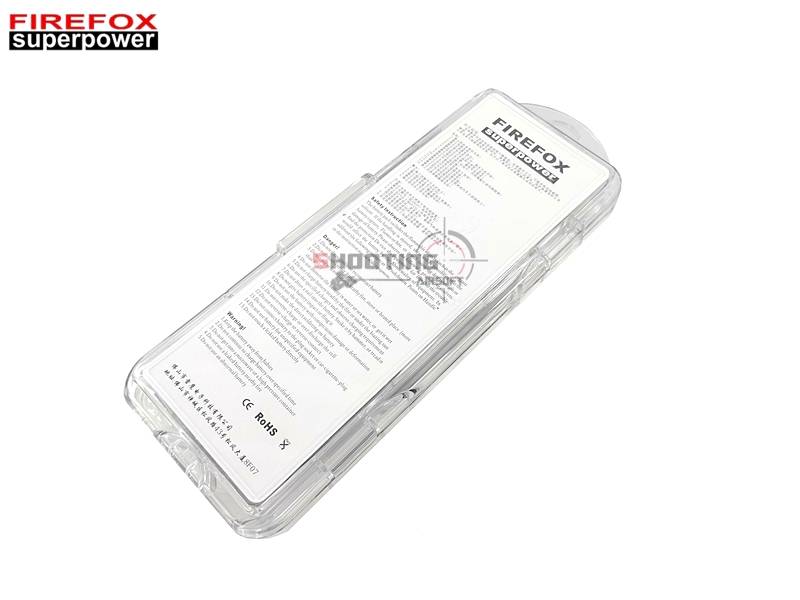 แบตลิโพ Firefox 20c 1300mAh 11.1v (สำหรับกล่องแบต)