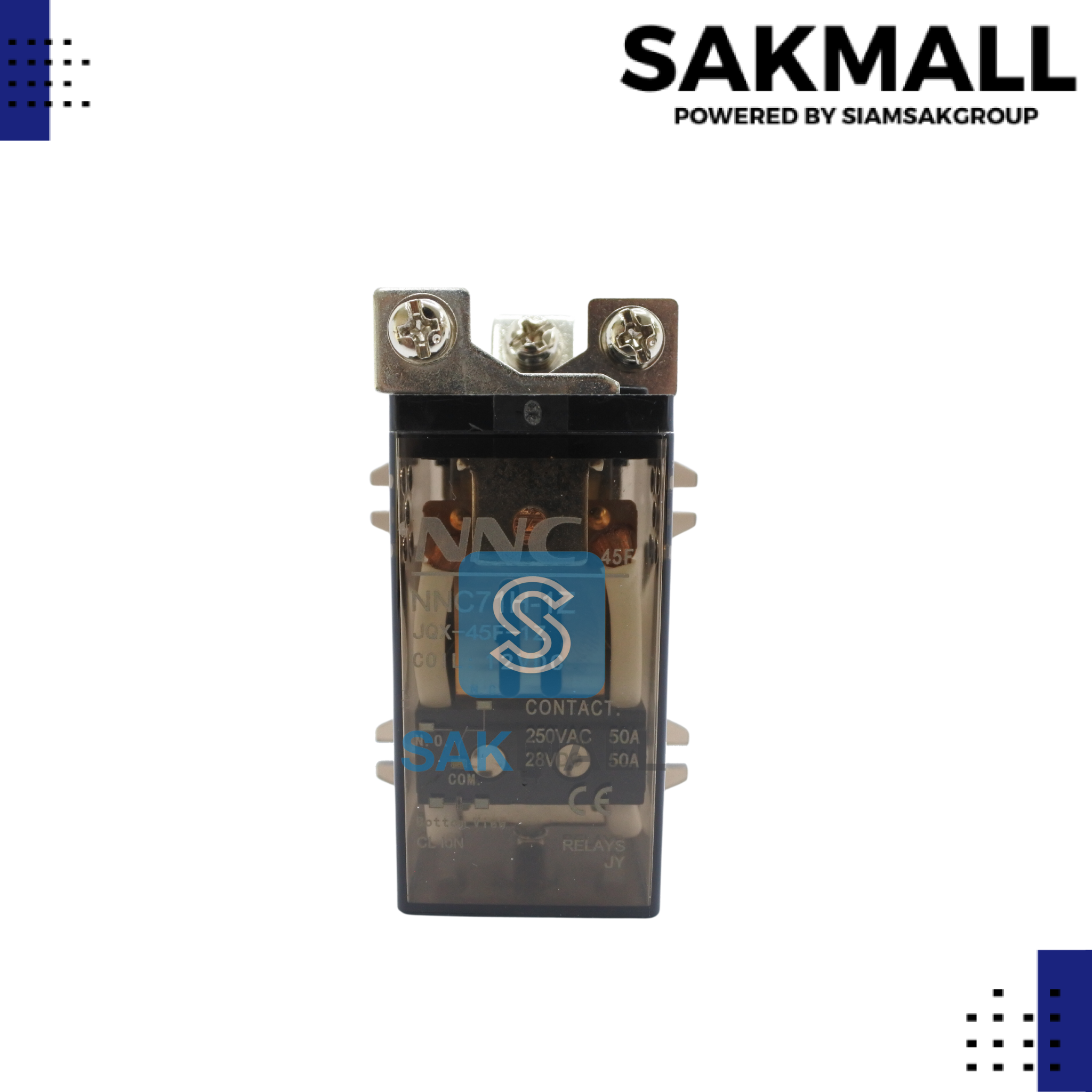 อะไหล่รีเลย์ ตู้เพิ่มแรงดันไฟ MSKJ รุ่น SVC(TND) 12 KVA 220 v. (JQX-60F AC)