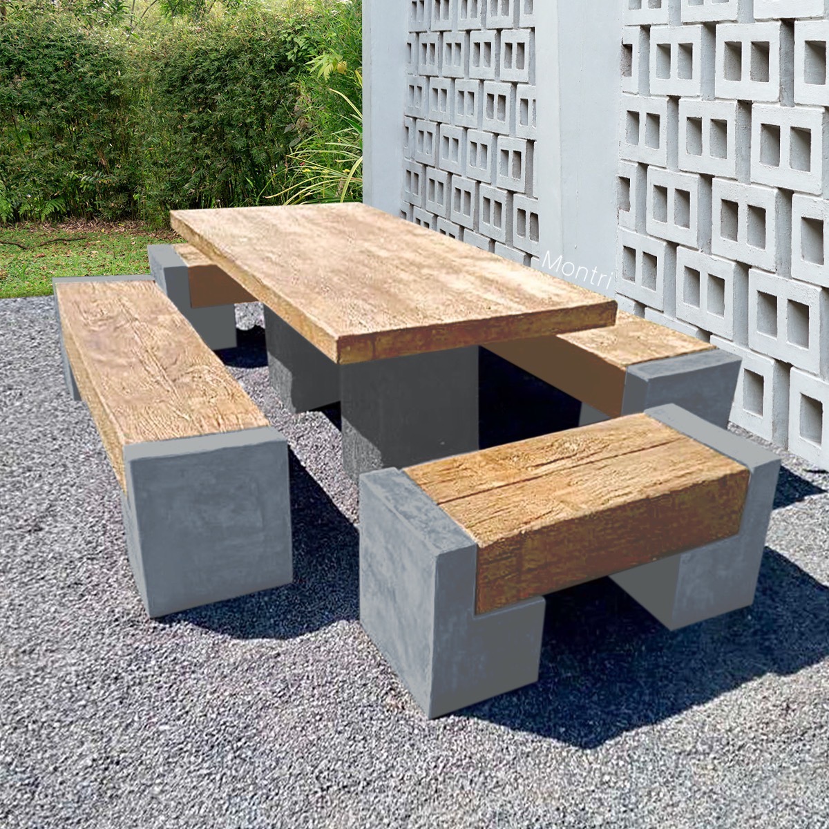 โต๊ะสนาม ทนแดด ทนฝน โดดเด่นด้วยดีไซน์ที่ผสมผสานความคลาสสิกและความทันสมัยเข้าด้วยกันอย่างลงตัว