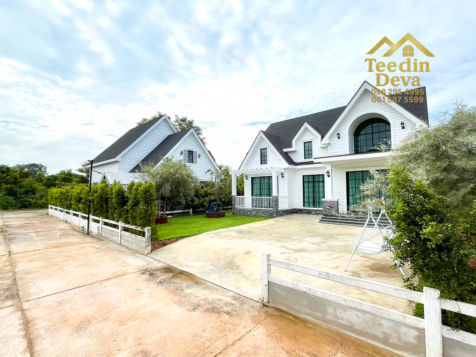 บ้านสไตล์ยุโรปกลางขุนเขา ที่ซ่อนความสุขไว้อย่างเรียบง่าย เนื้อที่ 81.7 ตรว. ต.เขาพระ อ.เมือง จ.นครนายก 🏡✨