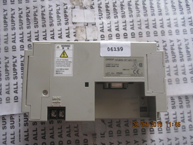 LCD TOUCH SCREEN " OMRON " MODEL : NT20S-ST121-V3