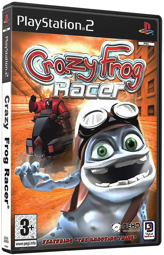 แผ่นเกมส์ PS2 : Crazy Frog Racer