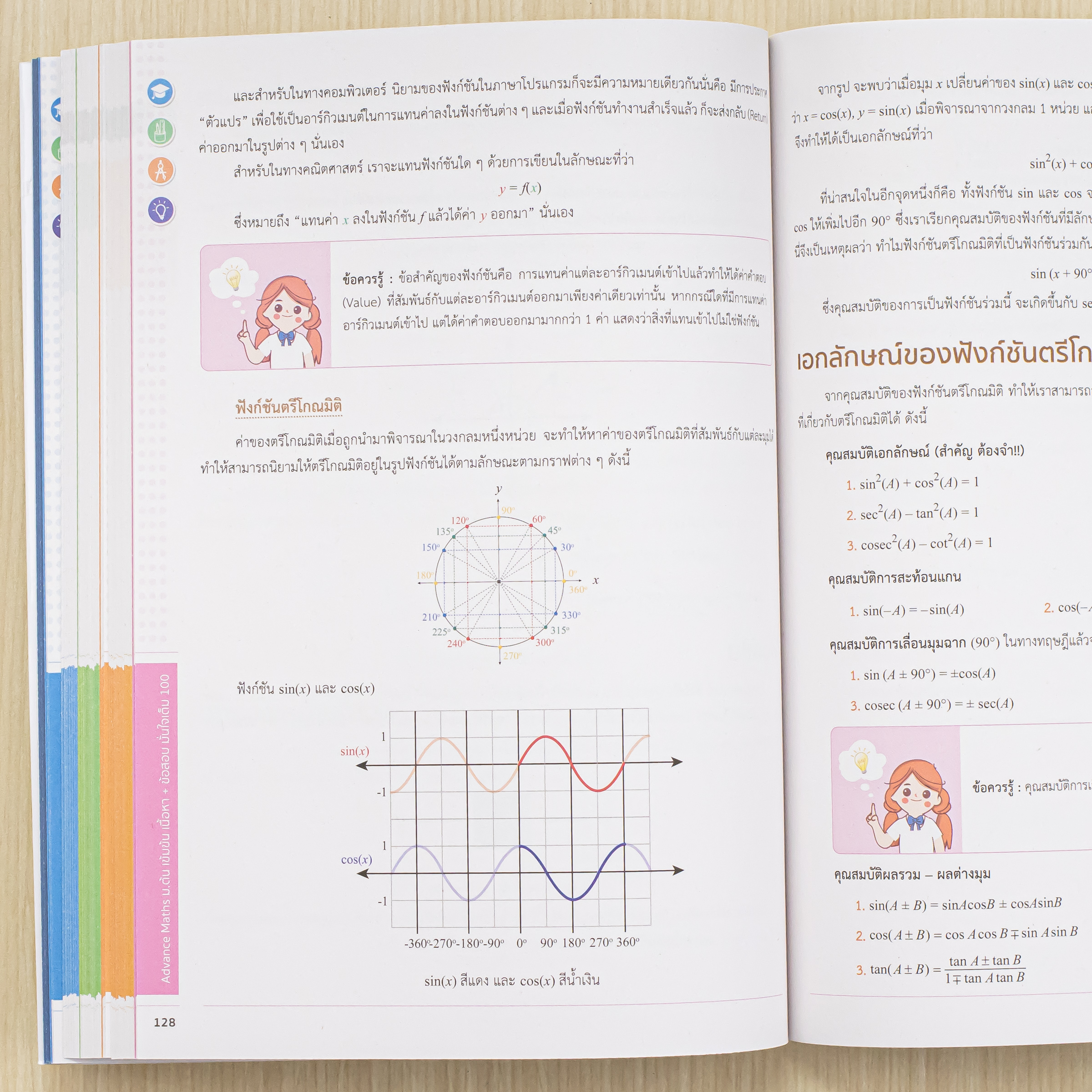 Infopress (อินโฟเพรส) หนังสือ Advance Maths ม.ต้น เข้มข้น เนื้อหา + ข้อสอบ มั่นใจเต็ม 100 -74947