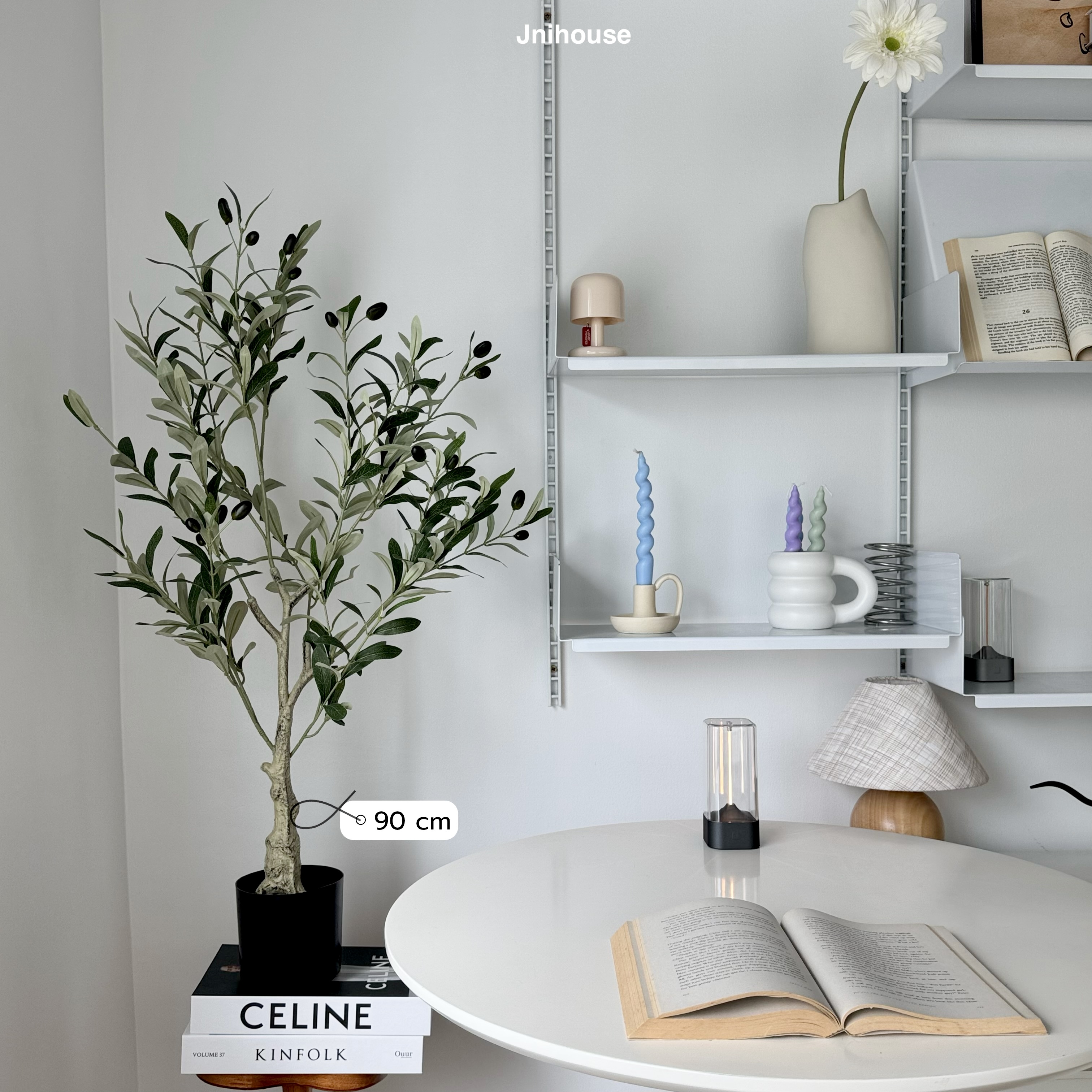 [พร้อมส่ง] Jnihouse : ต้นมะกอกปลอม (Artificial Olive Tree) ต้นไม้ปลอมตกแต่ง
