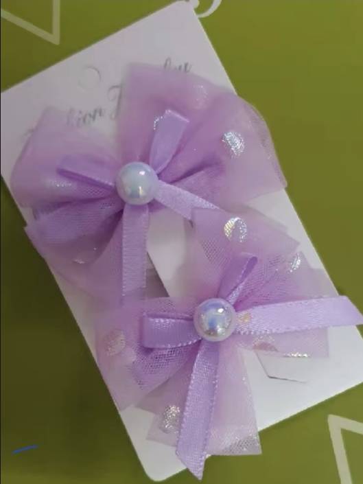 💗 มาหยากิ๊ฟช้อป 💗 กิ๊บกระต่าย กิ๊บหูแมว กิ๊บโบว์น่ารัก สีสดใส สำหรับเด็กผู้หญิง (2ชิ้น/แพ็ค)