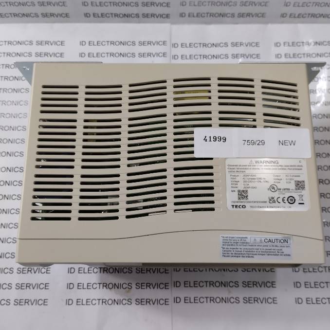 SERVO DRIVE " TECO " MODEL : JSDAP-50A3