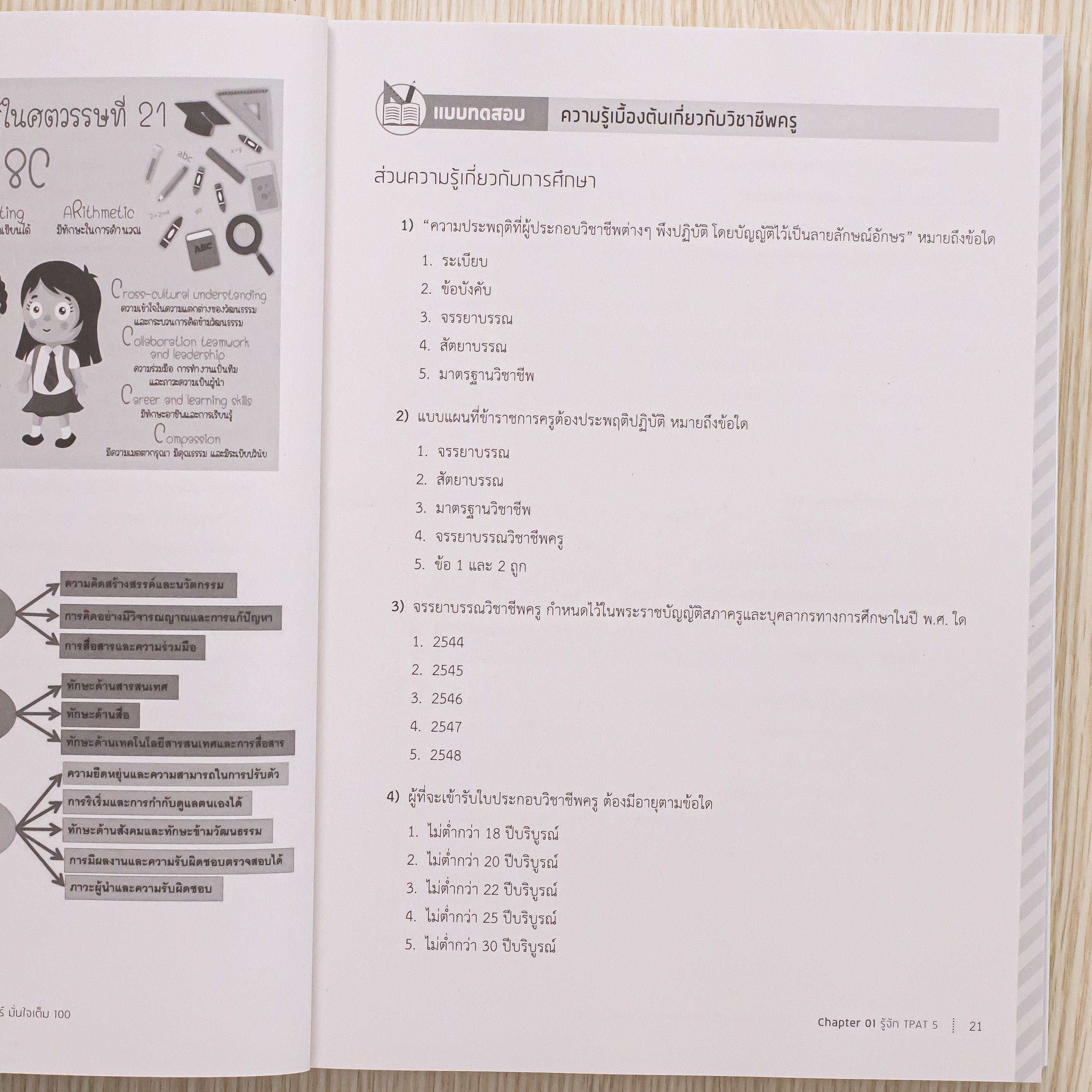 Infopress (อินโฟเพรส) หนังสือ สรุปเข้ม + ตะลุยโจทย์ TPAT 5 ความถนัดครุศาสตร์-ศึกษาศาสตร์ มั่นใจเต็ม 100 - 75203