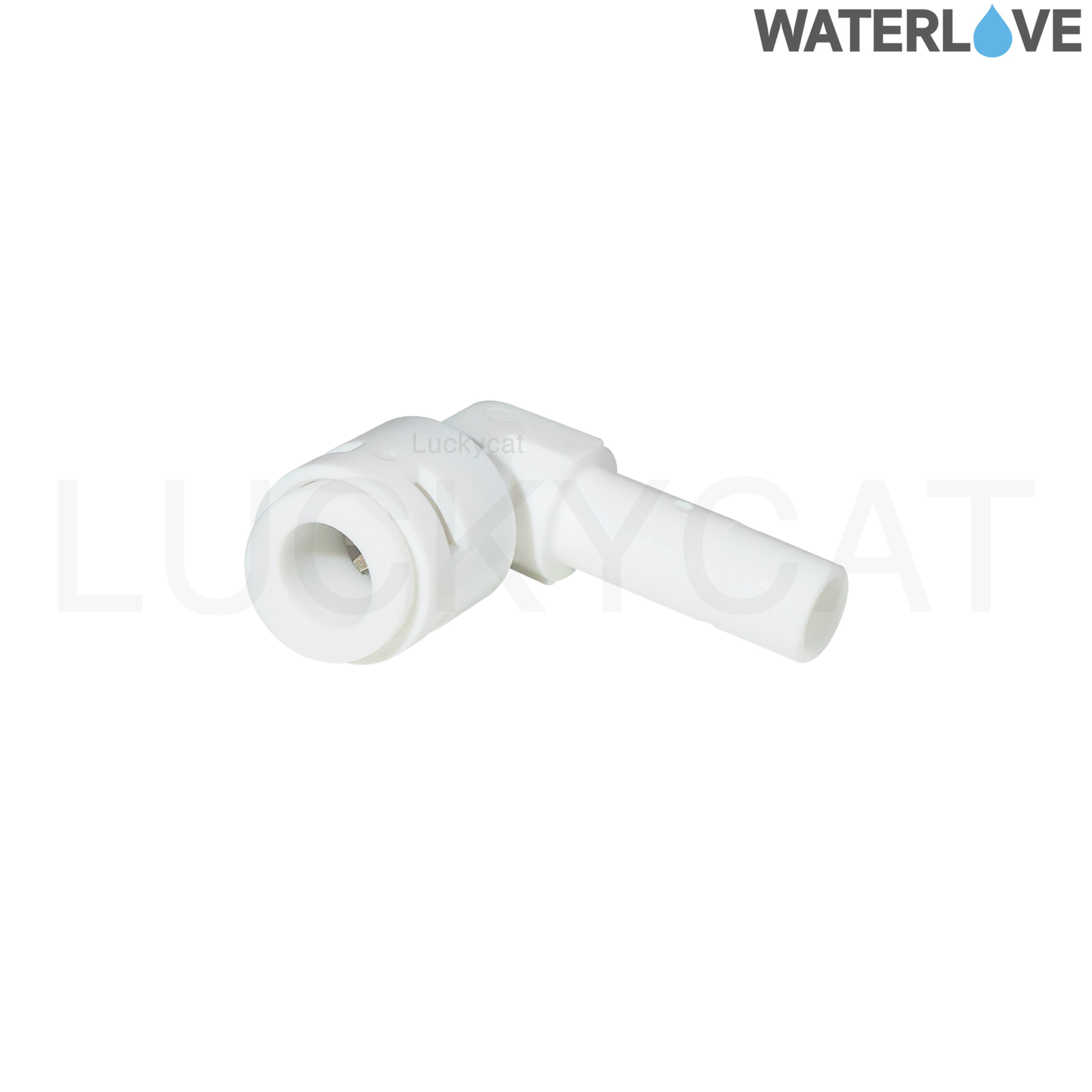 ข้อต่อฉากสวมเร็ว สำหรับเสียบสาย และเสียบข้อต่อ 3/8''