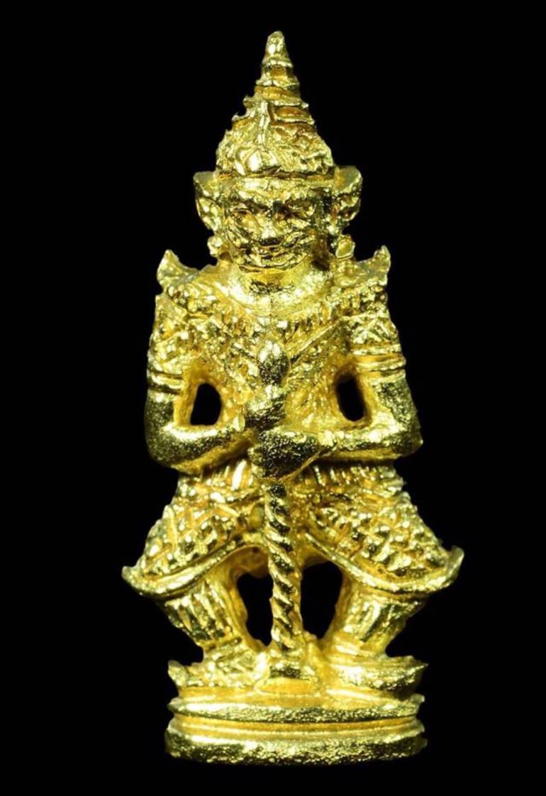 ท้าวเวสสุวรรณ เศรษฐีหนุนดวง ชุดเนื้อชนวนกรรมการพิมพ์ 2หน้า (หลวงพ่อหนุน สุวิชโย) วัดพุทธโมกพลาราม จ.สกลนคร ปี 2560 (ศิษย์เอกหลวงพ่อฤาษีลิงดำ วัดท่าซุง สายอีสาน ผู้ค้นพบวิชา พุทโธระเบิด อันลือลั่น)