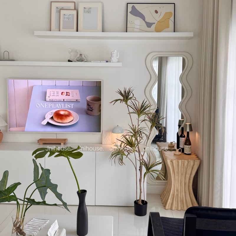 [พร้อมส่ง] Jnihouse : ต้นเข็มสามสีประดิษฐ์ (Madagascar Dragon Tree)