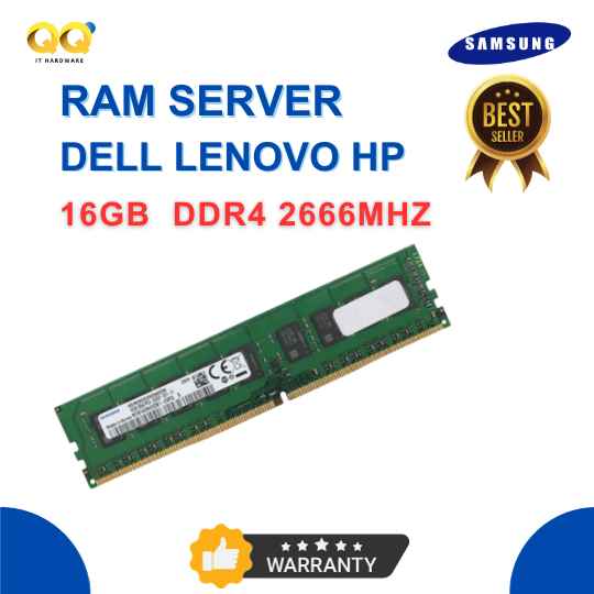 แรม Server 16GB 2666 MHz For Dell T30 T130 T330 R230 R330
