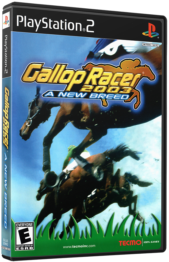 แผ่นเกมส์ PS2 : Gallop Racer 2003 - A New Breed